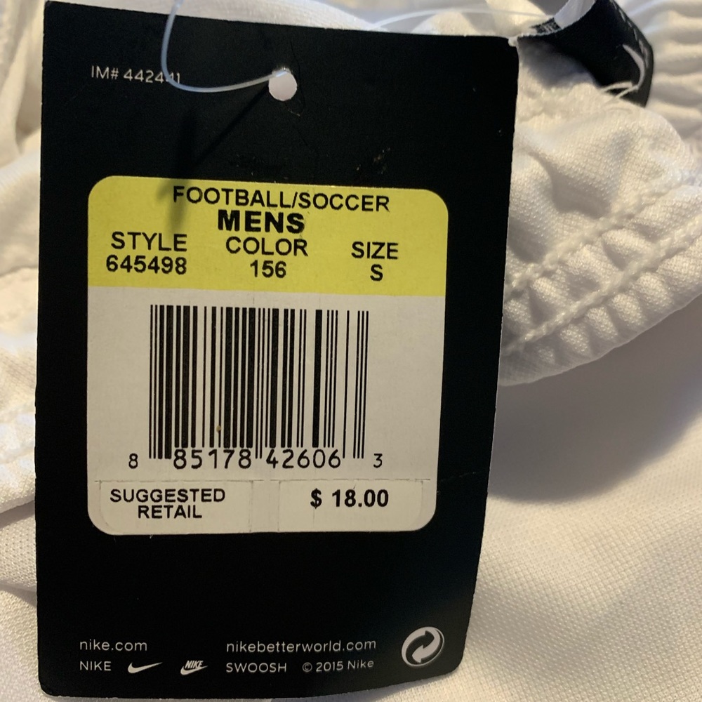Nike Classic Football/Soccer Shorts - White - Picture 8 of 10